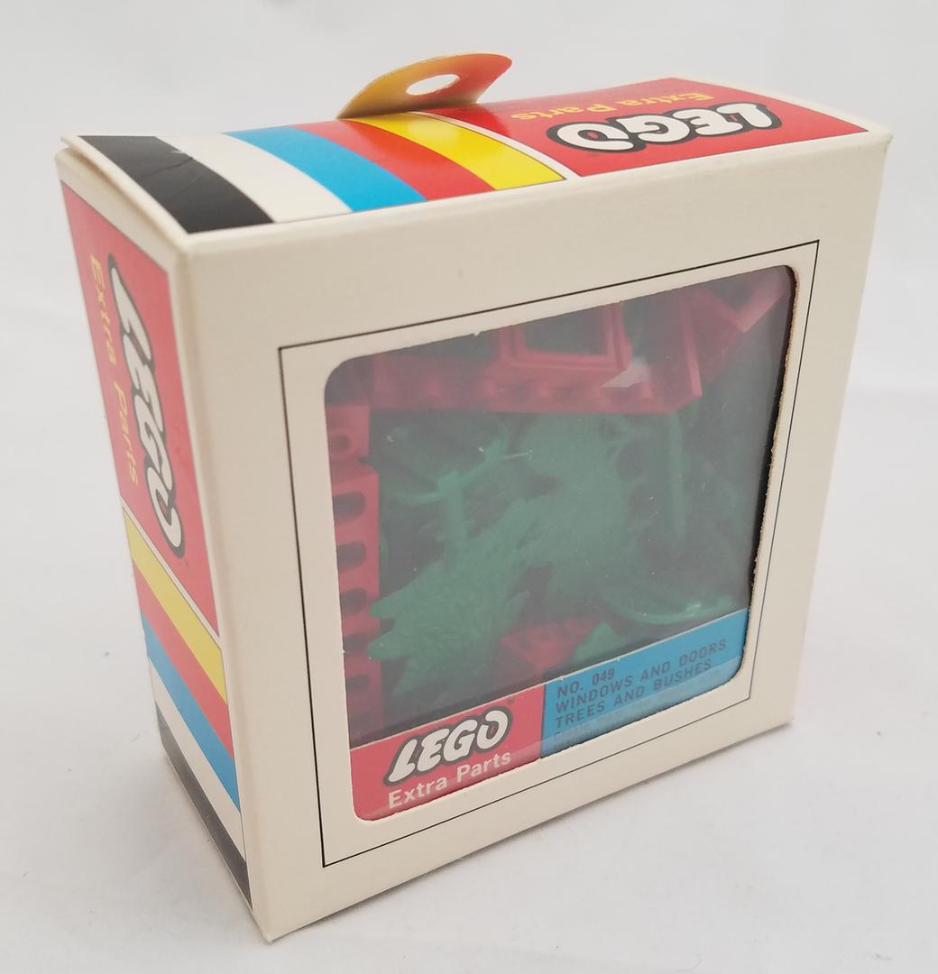 Windows / Doors & Trees / Bushes LEGO Samsonite set (#049-1, 1969)