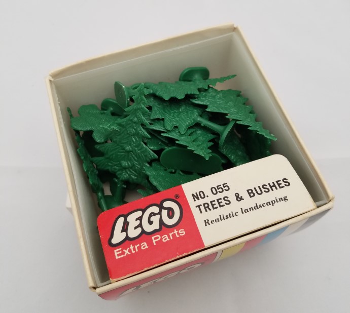 Trees & Bushes LEGO Samsonite set (#055-1, 1966)
