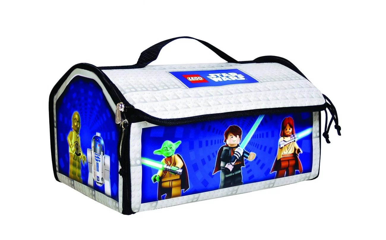 Star Wars ZipBin Storage Toy Case Battle Bridge LEGO Storage set (#0878119001641-1, 2012)