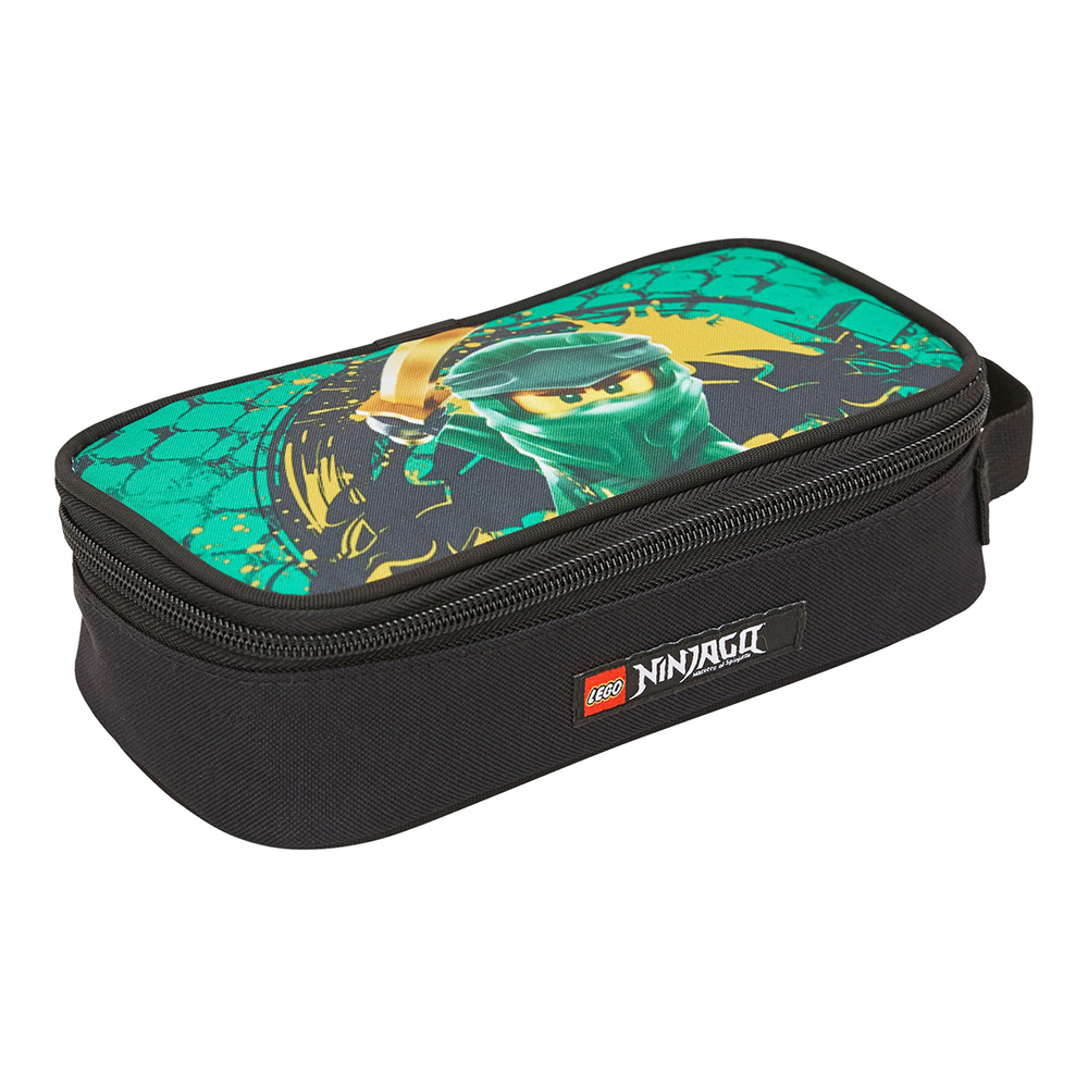 Ninjago Green Lloyd Pencil Case LEGO Stationery and Office Supplies set (#100522101-1, 2022)