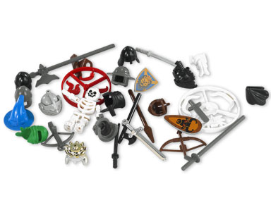 Castle Accessories LEGO Bulk Bricks set (#10066-1, 2002)