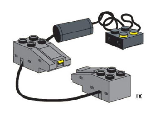 Train Connection Wire LEGO Bulk Bricks set (#10078-1, 2003)