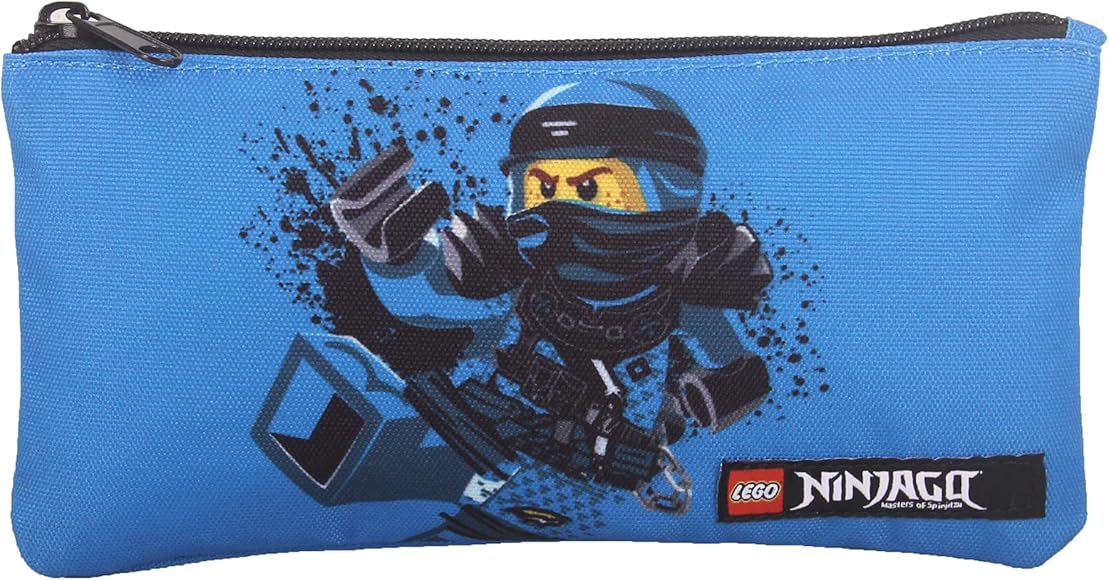 Ninjago Jay Pencil Case LEGO Stationery and Office Supplies set (#1010408-1, 2022)