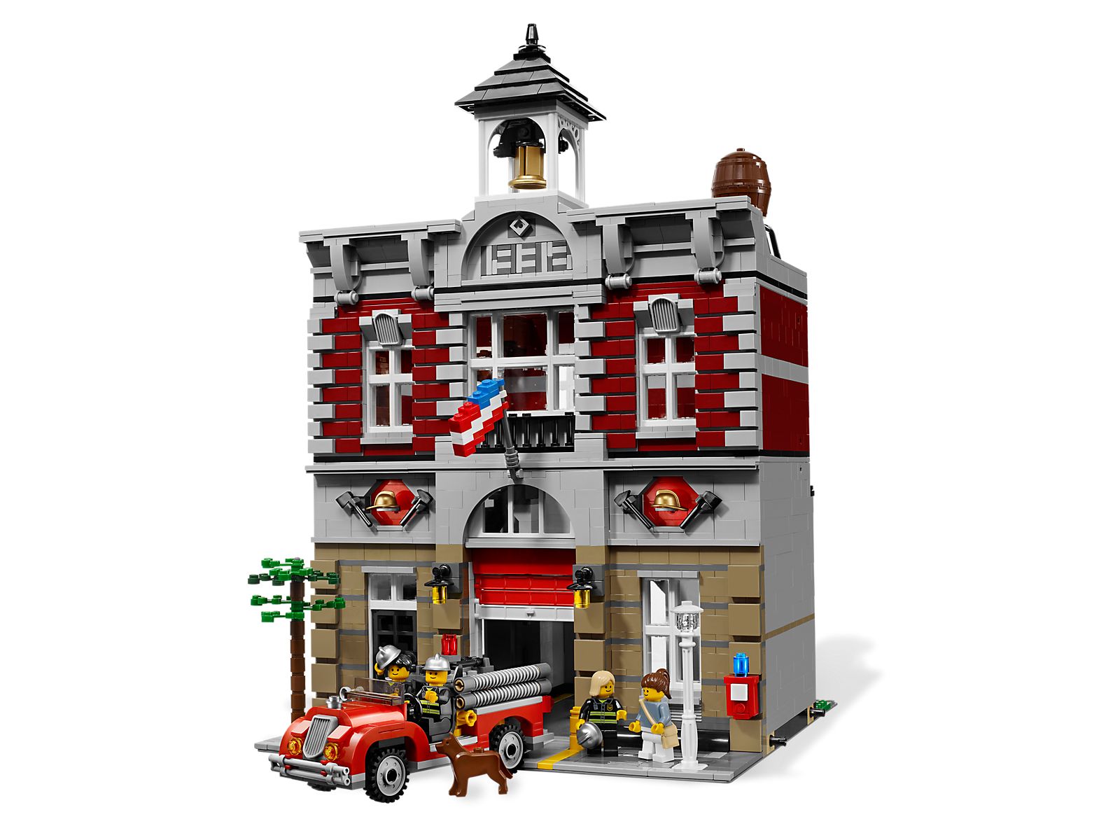 Fire Brigade LEGO set (#10197-1, 2009)