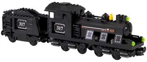 Locomotive LEGO 9V set (#10205-1, 2002)