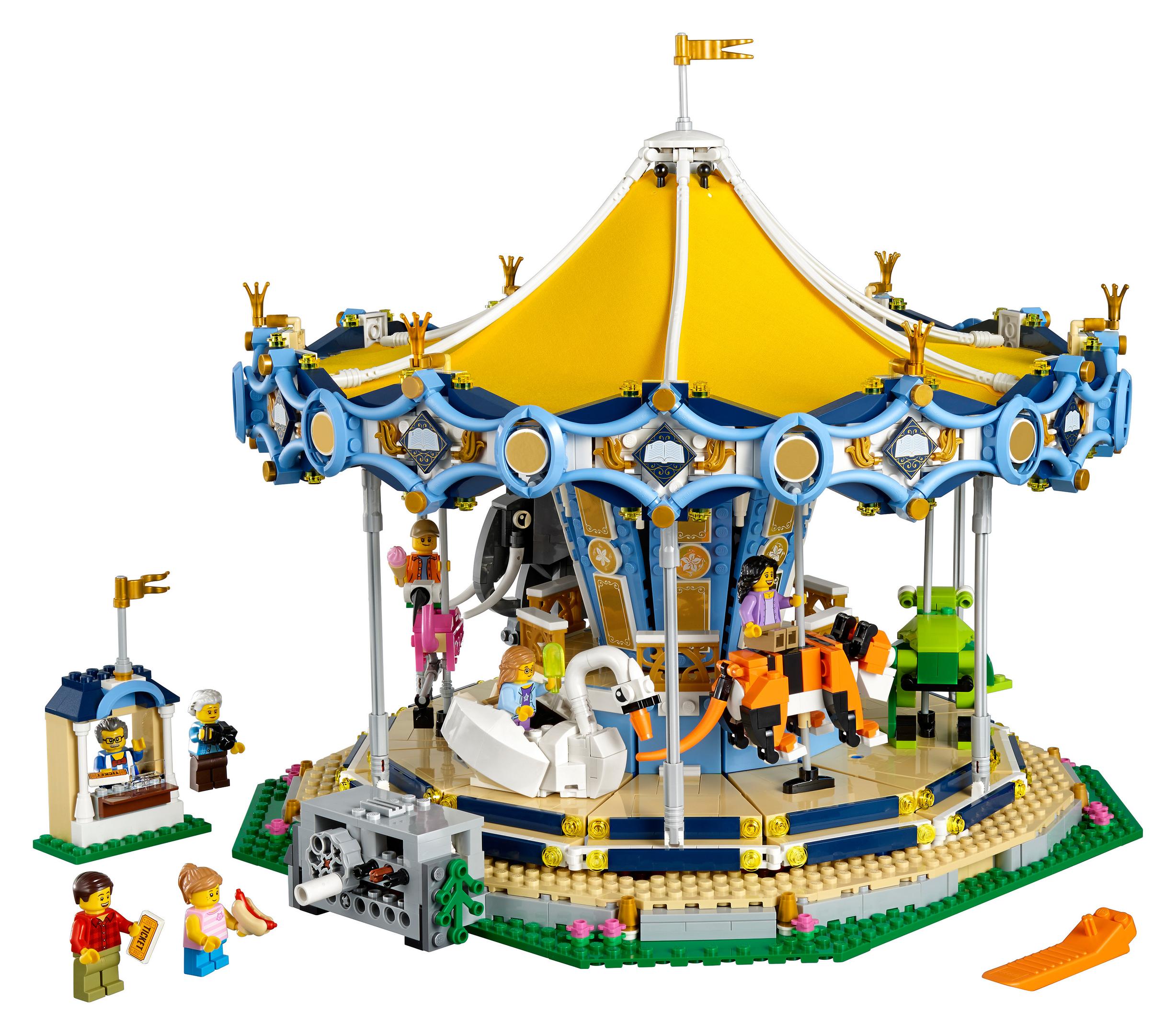 Carousel LEGO set (#10257-1, 2017)