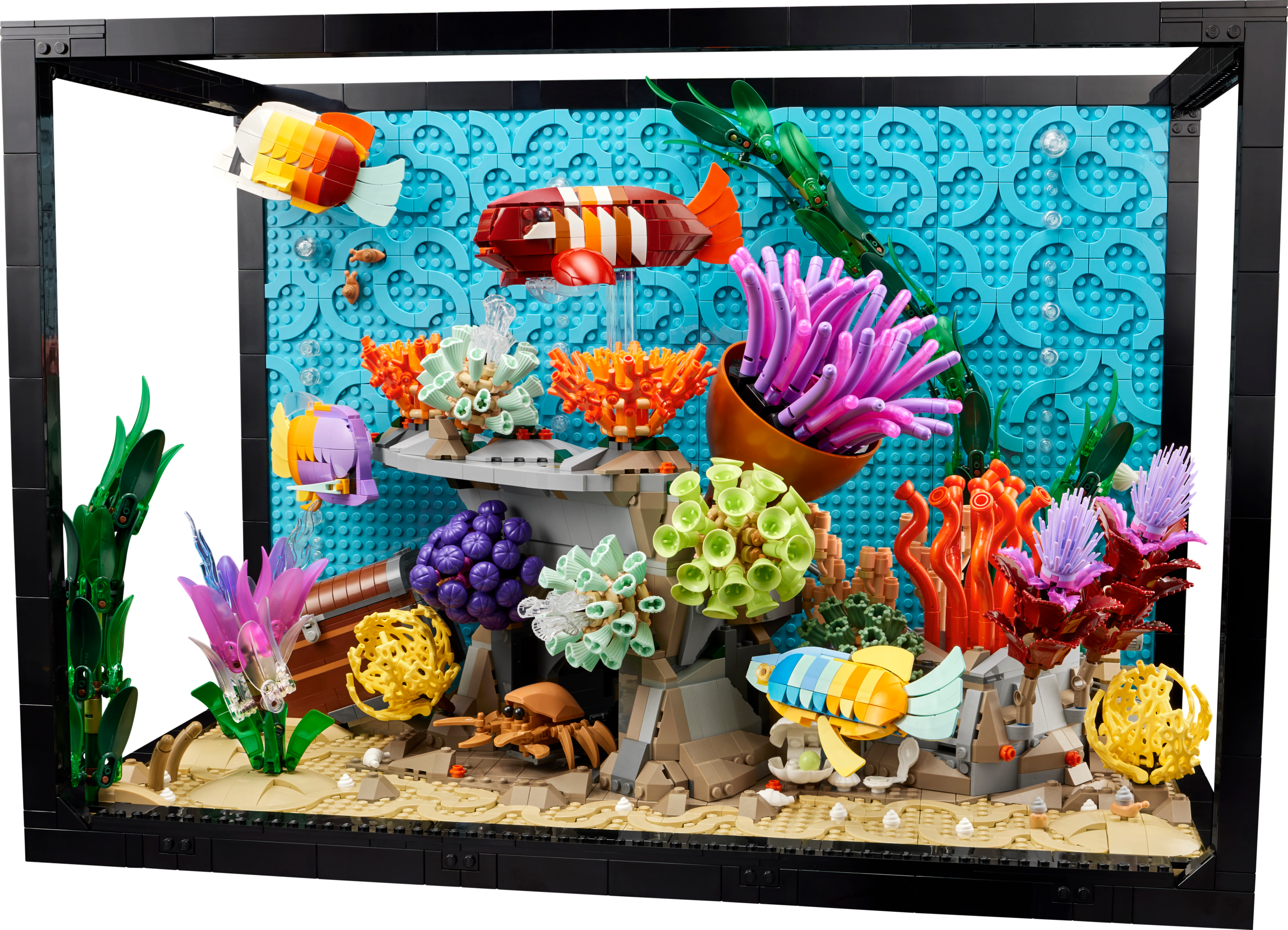 Tropical Aquarium LEGO set (#10366-1, 2025)
