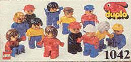 Community People LEGO Duplo and Explore set (#1042-1, 1986)