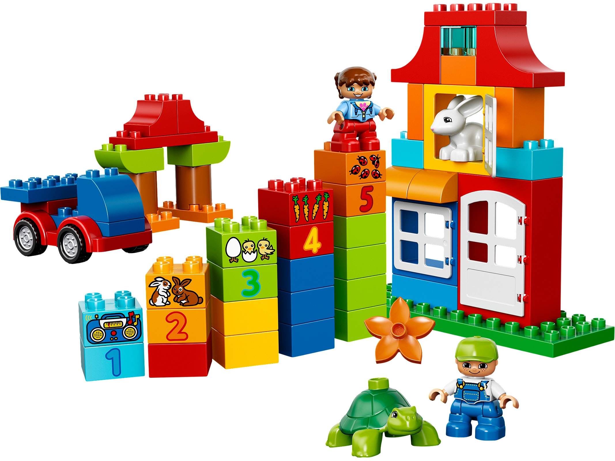 Deluxe Box of Fun LEGO Basic Set set (#10580-1, 2014)