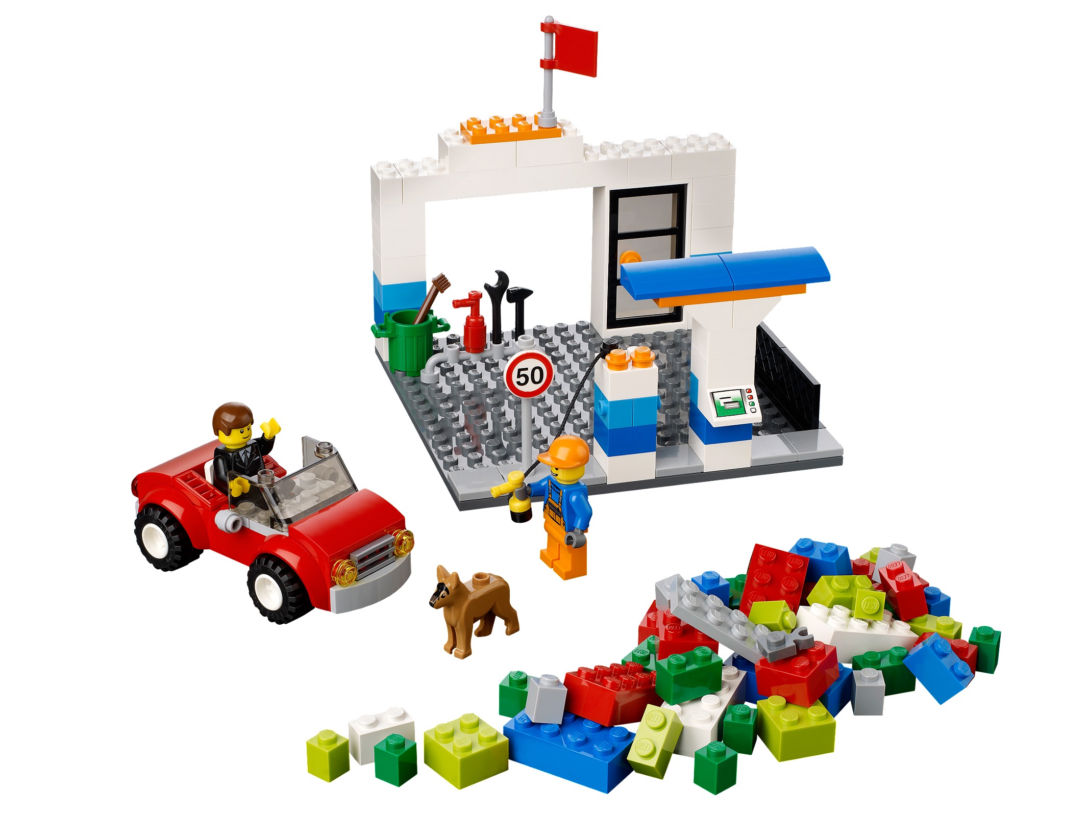Vehicle Suitcase LEGO Juniors set (#10659-2, 2014)