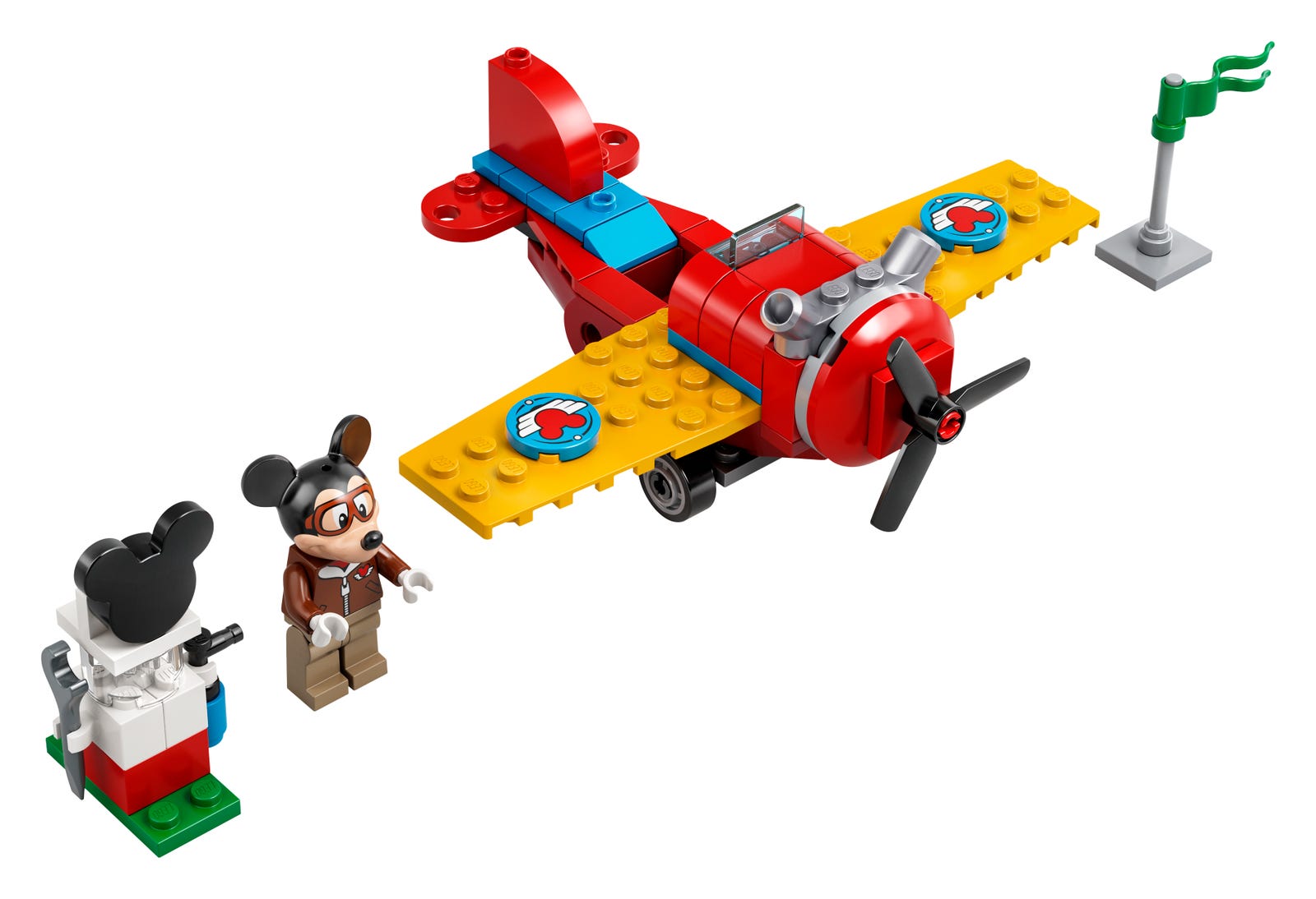 Mickey Mouse's Propeller Plane LEGO set (#10772-1)