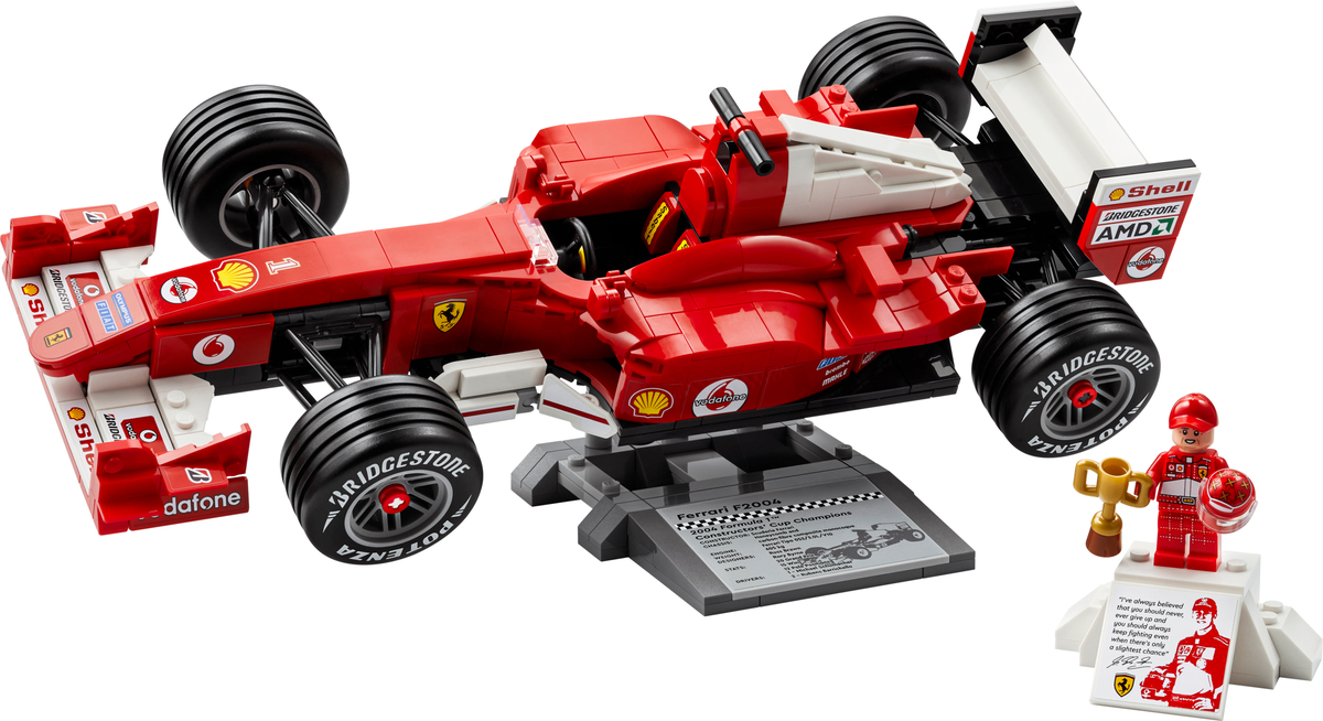Ferrari F2004 & Michael Schumacher LEGO Icons set (#11375-1, 2026)