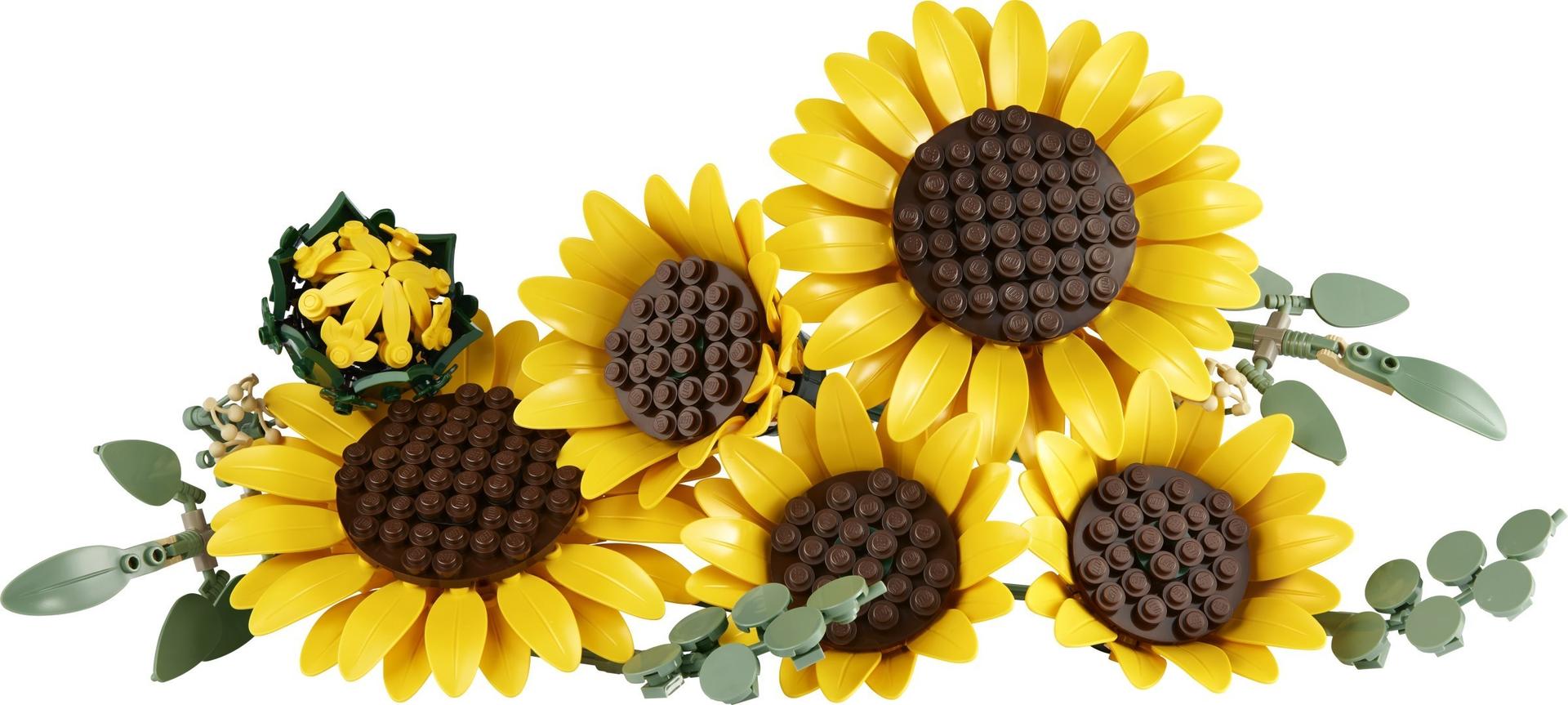 Sunflower Bouquet LEGO Botanicals set (#11502-1, 2026)
