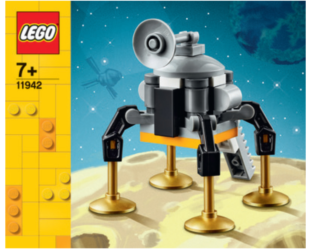 Lunar Lander LEGO Creator set (#11942-1, 2020)