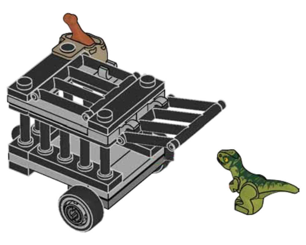 Baby Dino Transport LEGO Jurassic World set (#122010-1, 2020)