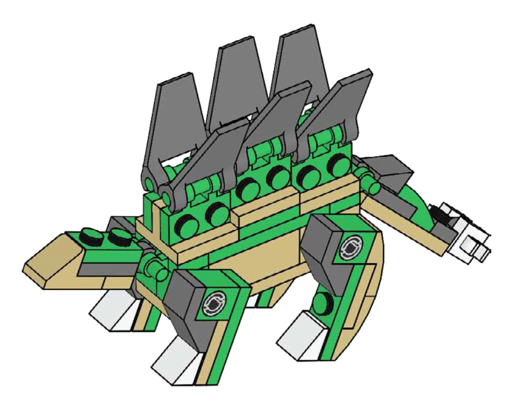 Stegosaurus LEGO Jurassic World set (#122111-1, 2020)