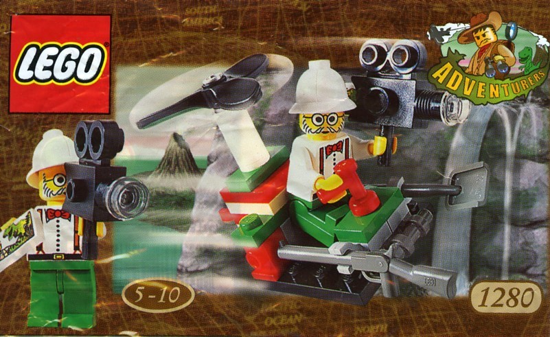 Microcopter LEGO Dino Island set (#1280-1, 2000)