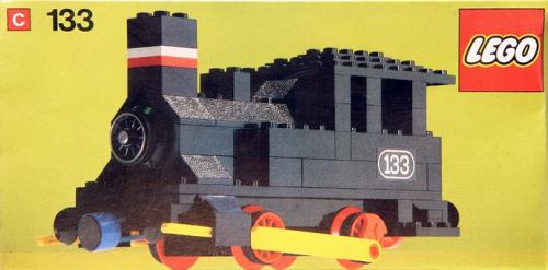 Locomotive (Push) LEGO set (#133-1, 1975)