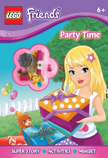 Friends: Party Time LEGO Activity Books with LEGO Parts set (#14201420-1, 2016)