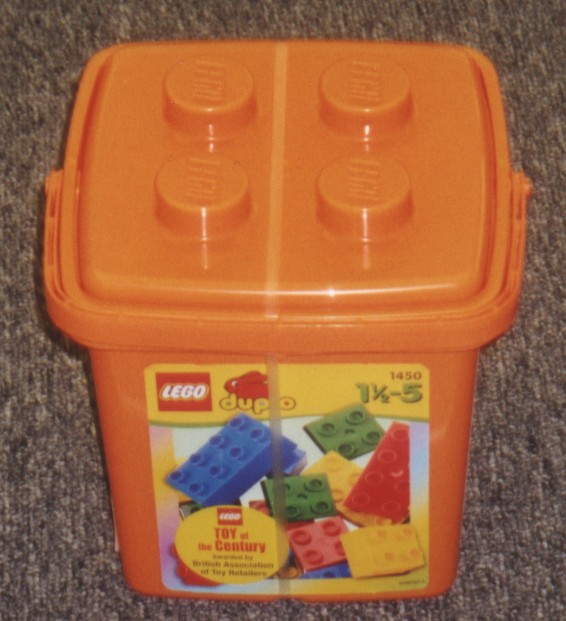 Small Bucket LEGO Basic Set set (#1450-1, 2000)