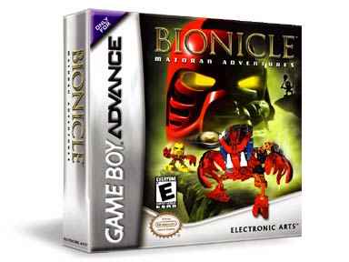 Bionicle: Matoran Adventures - Game Boy Advance LEGO Video Games and Accessories set (#14554-1, 2002)