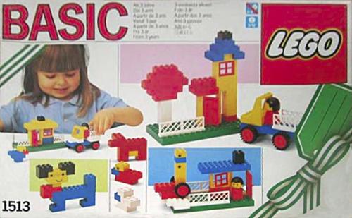 Basic Building Set Gift Item LEGO Basic set (#1513-2, 1989)