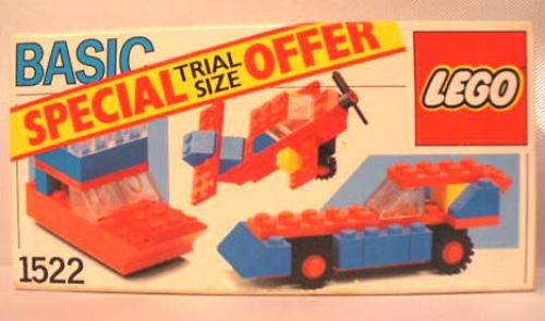 Basic Building Set Trial Size LEGO Basic set (#1522-1, 1989)