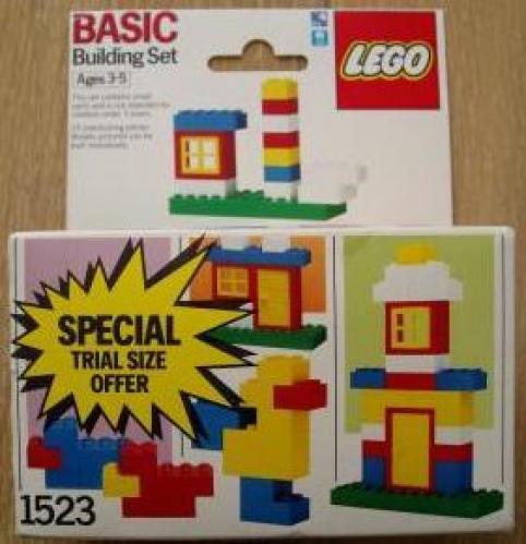 Basic Set Trial Size LEGO Basic set (#1523-1, 1986)