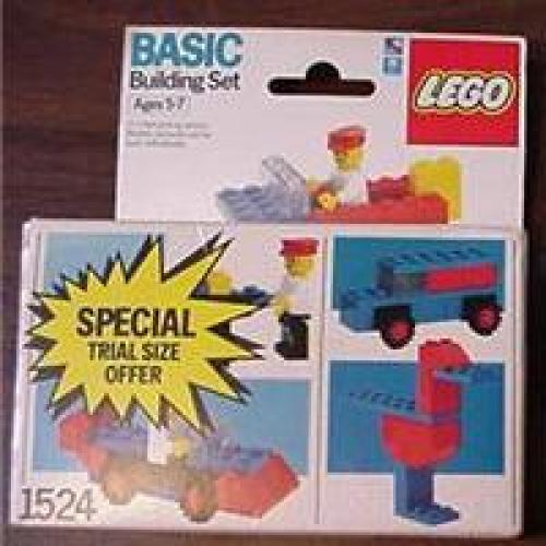 Basic Set Trial Size LEGO Basic set (#1524-1, 1986)