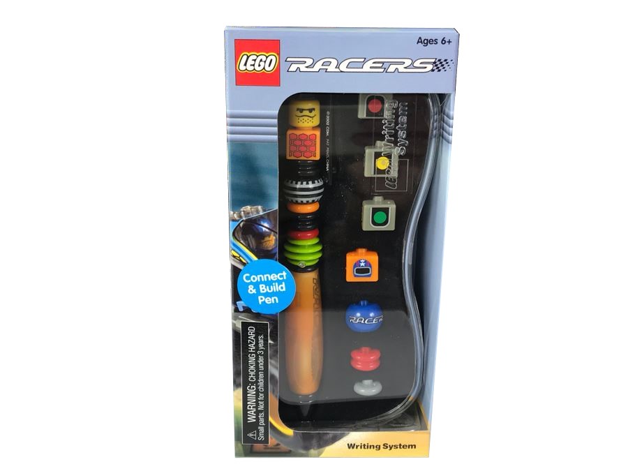 Racers Pen LEGO Stationery and Office Supplies set (#1546-2, 2002)