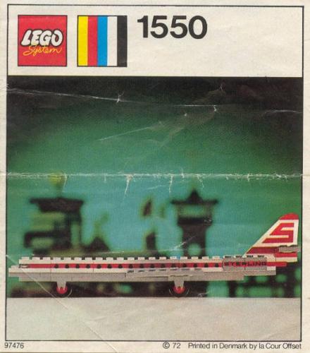Sterling Super Caravelle LEGO set (#1550-1, 1972)