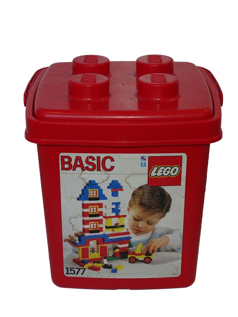Medium Bucket LEGO Basic set (#1577-1, 1988)