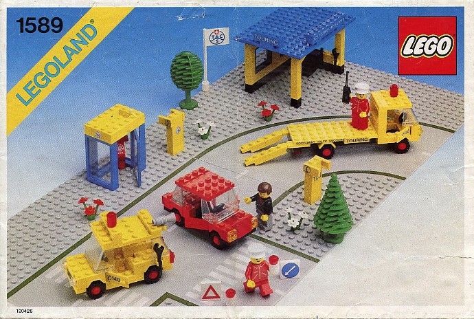 Breakdown Assistance (TCS Version) LEGO set (#1589-2, 1986)