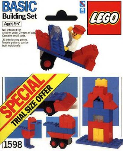 Basic Set LEGO Basic set (#1598-1, 1987)