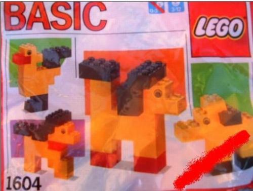 Lion LEGO Basic set (#1604-1, 1987)