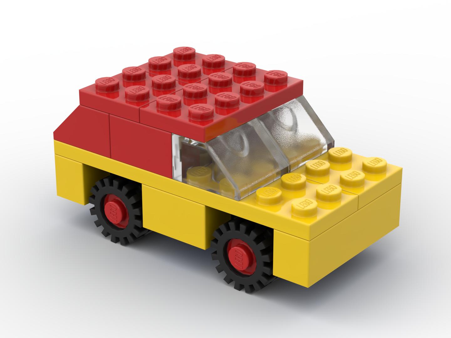 Car LEGO Basic set (#1606-1, 1987)
