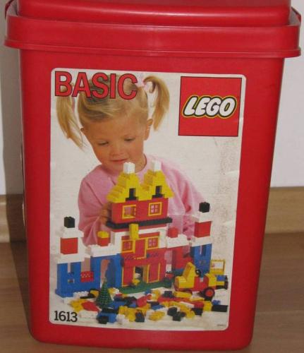 Basic Set in Bucket LEGO Basic set (#1613-1, 1987)