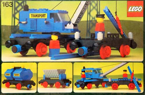 Cargo Wagon LEGO set (#163-1, 1977)