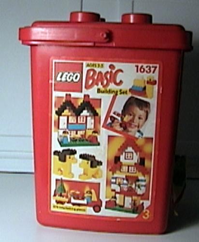 Large Bucket LEGO set (#1637-1)