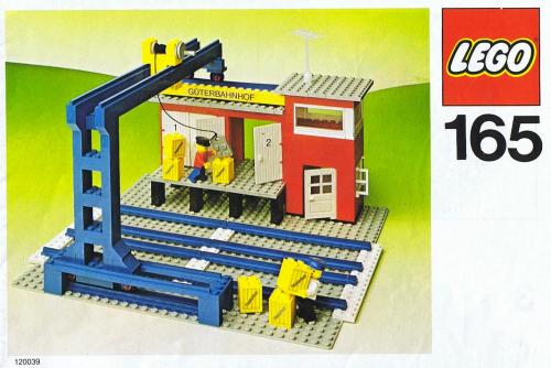 Cargo Station LEGO set (#165-1, 1978)