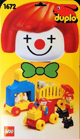 Circus LEGO set (#1672-1, 1990)