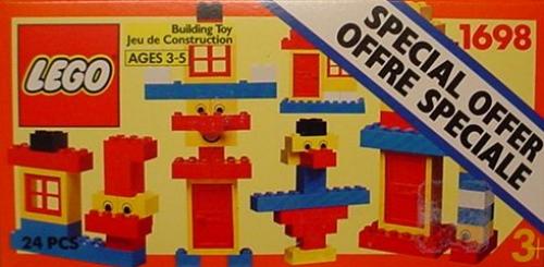 Basic Building Set Trial Size LEGO Basic set (#1698-1, 1991)