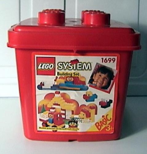 Small Bucket LEGO Basic set (#1699-1, 1993)
