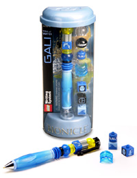 Bionicle Gali Pen LEGO Stationery and Office Supplies set (#1701-2, 2001)