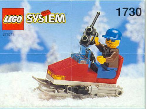 Snow Scooter LEGO Classic Town set (#1730-1, 1994)