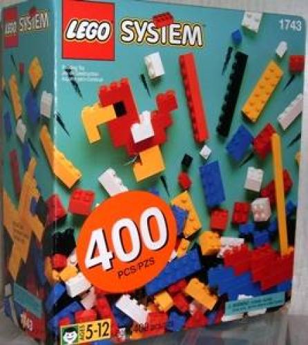 Box of Standard Bricks, 5+ LEGO Basic set (#1743-1, 1995)