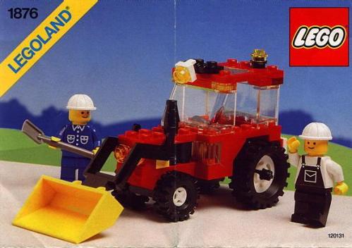 Soil Scooper LEGO set (#1876-1, 1990)