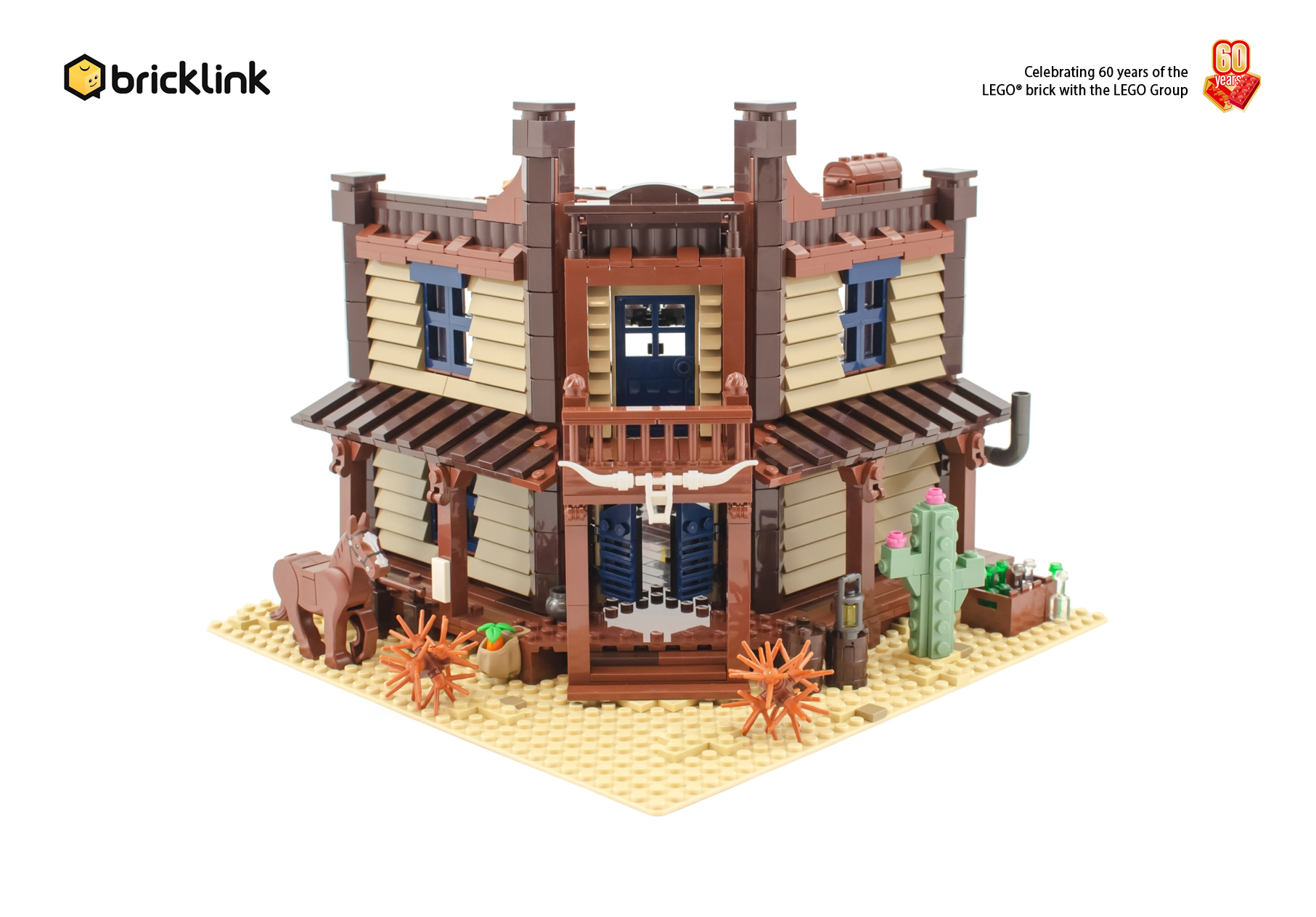 Wild West Saloon LEGO BrickLink Designer Program set (#19004-1, 2019)