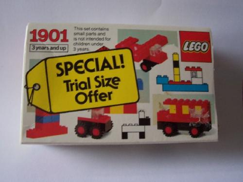 Mini Basic Set LEGO Universal Building Set set (#1901-2, 1984)