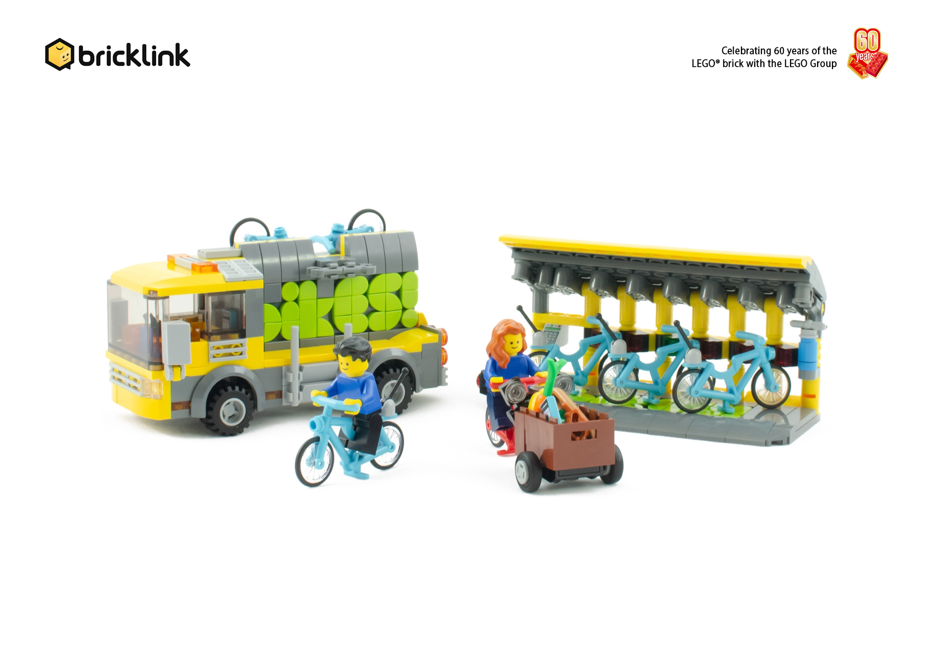 Bikes! LEGO BrickLink Designer Program set (#19012-1, 2019)